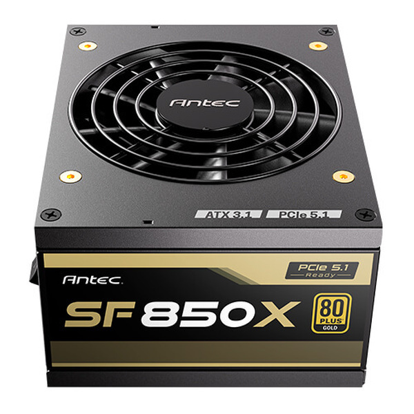 Zdjęcie produktu: Zasilacz Antec SF850X ATX 3.1 SFX 4.1 850W Gold (SF850X EC) Zdjęcie produktu: Zasilacz Antec SF850X ATX 3.1 SFX 4.1 850W Gold (SF850X EC)