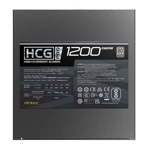 Zasilacz Antec HCG1200 PRO Platinum ATX 3.1 1200W