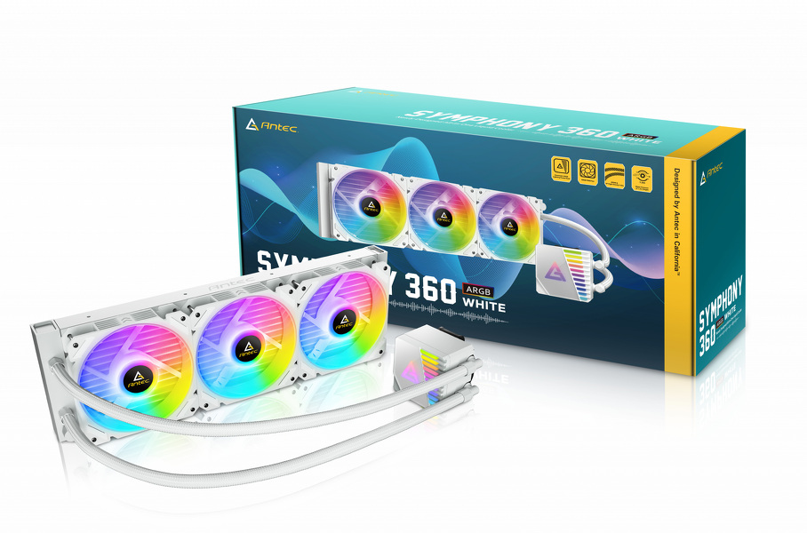 Zdjęcie produktu: Chłodzenie wodne Antec Symphony 360 White ARGB