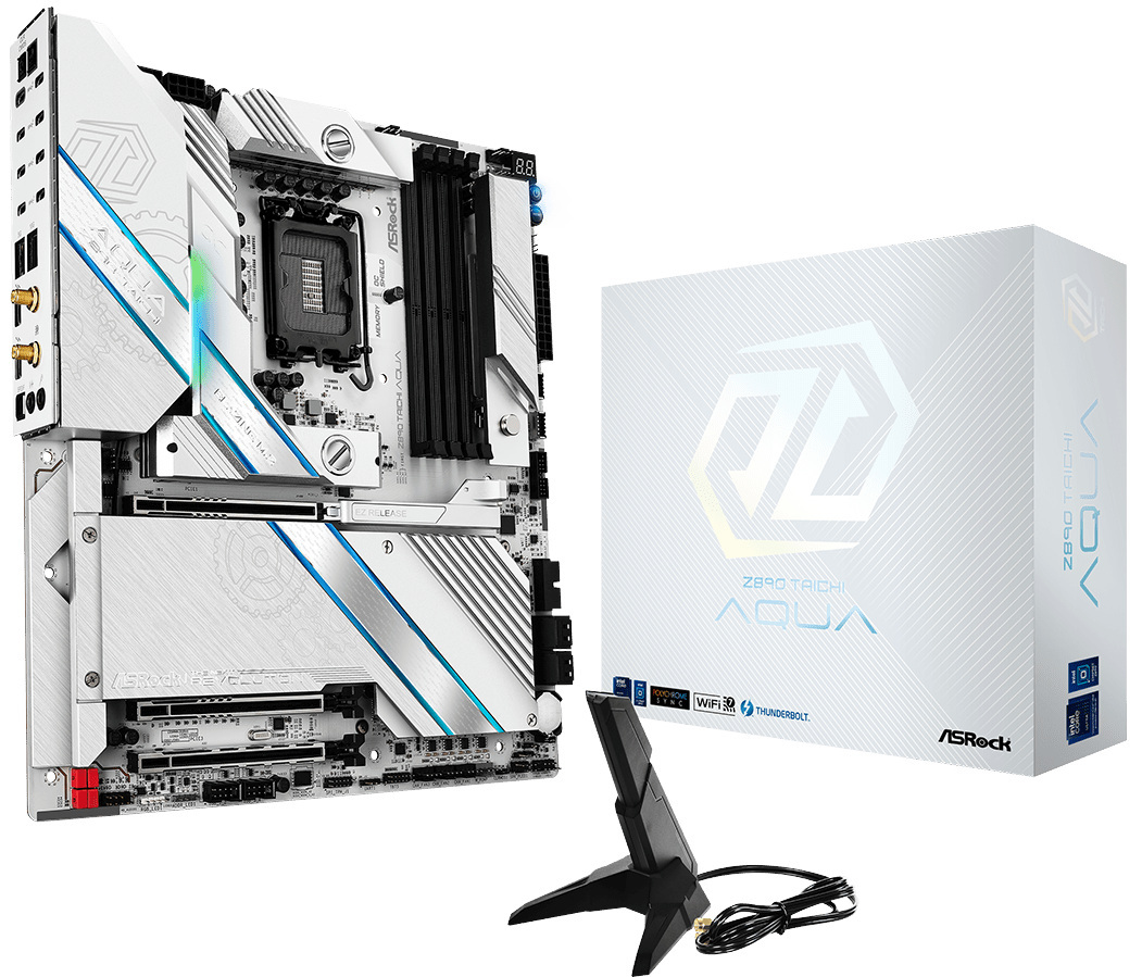 Płyta główna ASRock Z890 TAICHI AQUA DDR5 LGA1851 Płyta główna ASRock Z890 TAICHI AQUA DDR5 LGA1851