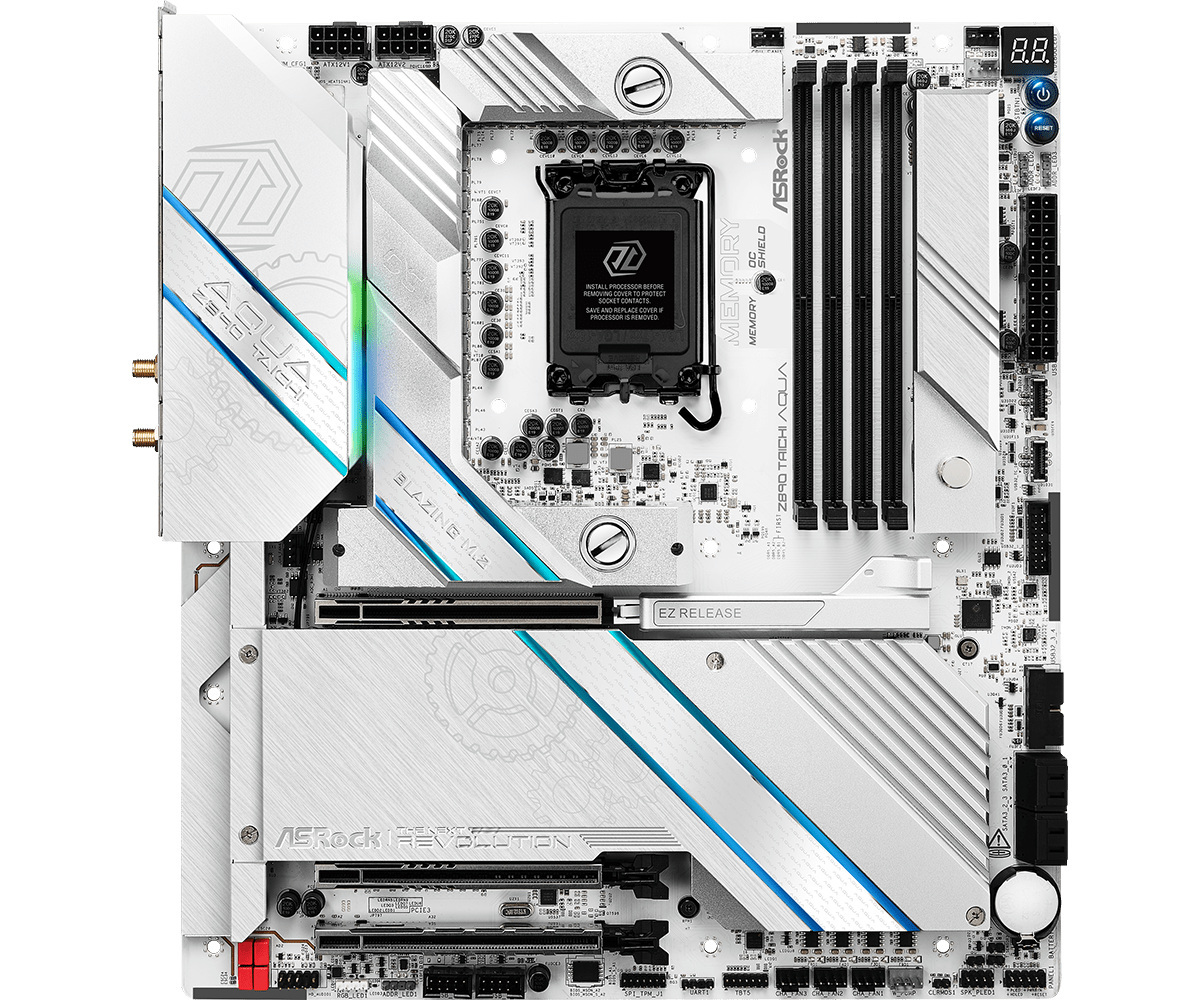 Płyta główna ASRock Z890 TAICHI AQUA DDR5 LGA1851 Płyta główna ASRock Z890 TAICHI AQUA DDR5 LGA1851