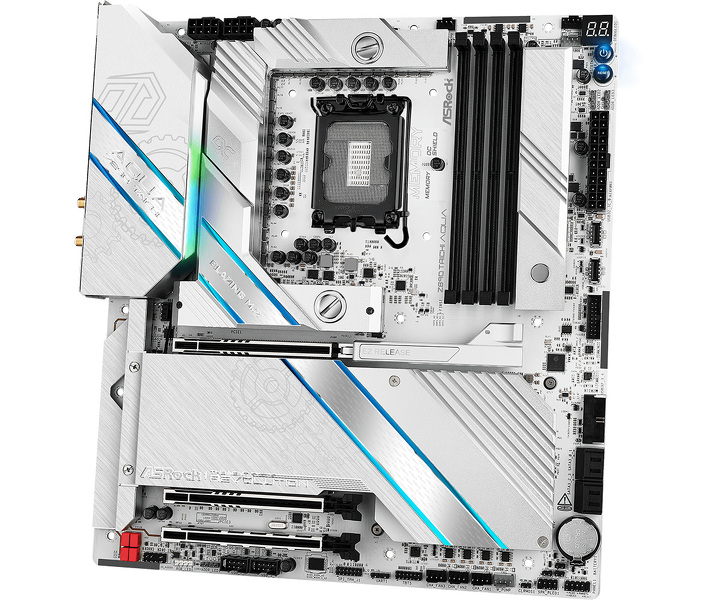 Zdjęcie produktu: Płyta główna ASRock Z890 TAICHI AQUA DDR5 LGA1851 Zdjęcie produktu: Płyta główna ASRock Z890 TAICHI AQUA DDR5 LGA1851