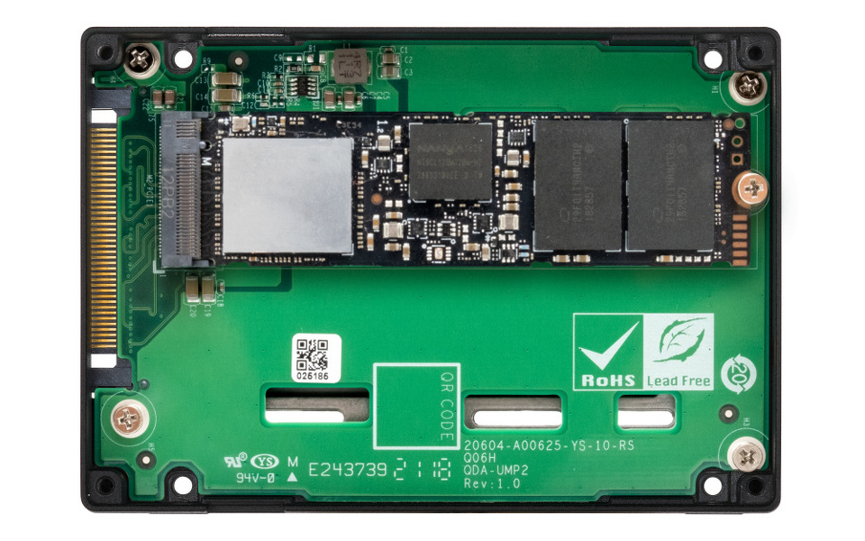 Zdjęcie produktu: Qnap QDA-UMP4A 2,5 1x gniazdo M.2 2280 PCIe 4.0 x4 NVMe SSD
