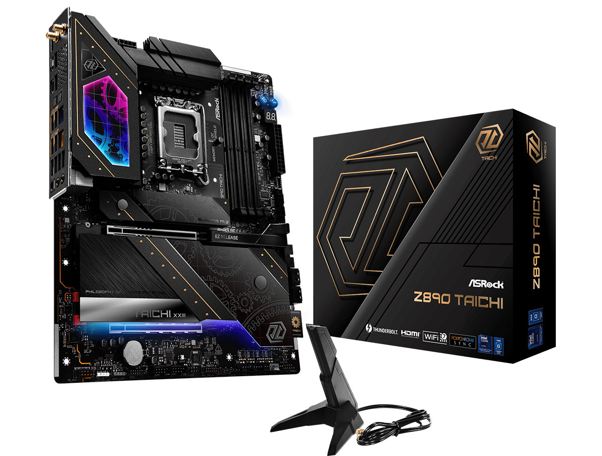 Płyta główna ASRock Z890 TAICHI DDR5 LGA1851 Płyta główna ASRock Z890 TAICHI DDR5 LGA1851