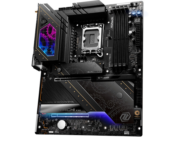 Zdjęcie produktu: Płyta główna ASRock Z890 TAICHI DDR5 LGA1851 Zdjęcie produktu: Płyta główna ASRock Z890 TAICHI DDR5 LGA1851