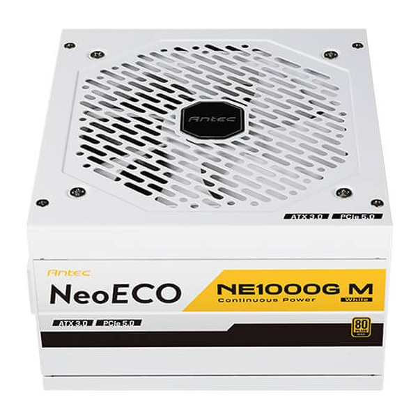 Zdjęcie produktu: Antec NeoECO NE1000G M White ATX 3.0 1000W Zdjęcie produktu: Antec NeoECO NE1000G M White ATX 3.0 1000W