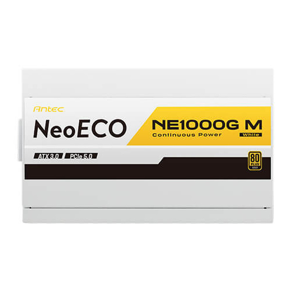Zdjęcie produktu: Antec NeoECO NE1000G M White ATX 3.0 1000W Zdjęcie produktu: Antec NeoECO NE1000G M White ATX 3.0 1000W