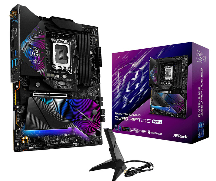 Zdjęcie produktu: Płyta główna ASRock Z890 RIPTIDE WIFI DDR5 LGA1851