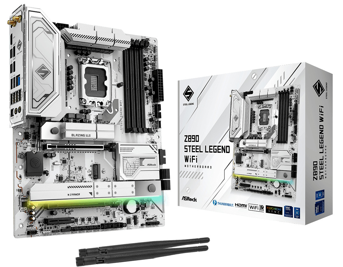 Płyta główna ASRock Z890 Steel Legend WIFI DDR5 LGA1851
