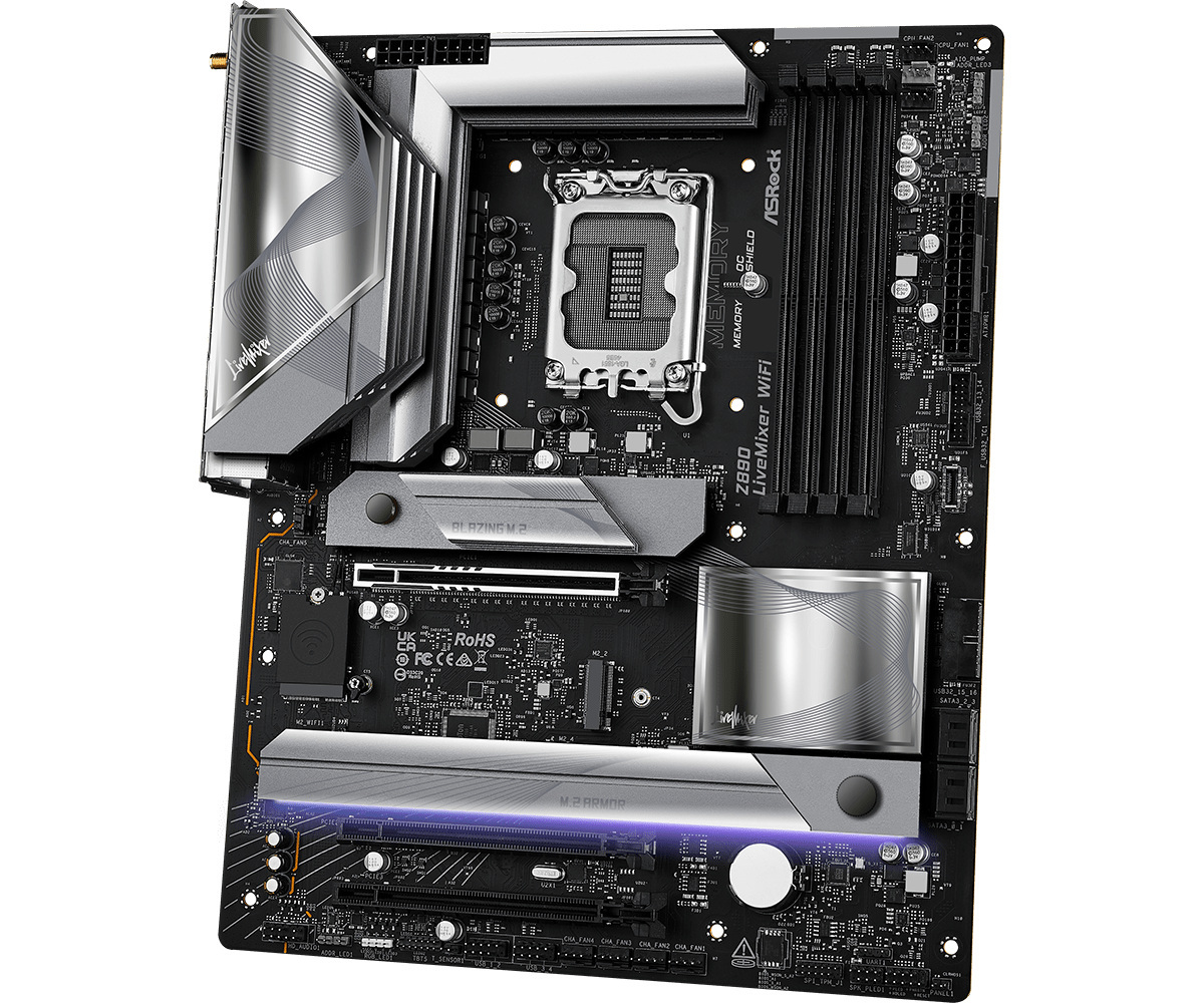 Płyta główna ASRock Z890 LIVEMIXER WIFI DDR5 LGA1851 Płyta główna ASRock Z890 LIVEMIXER WIFI DDR5 LGA1851