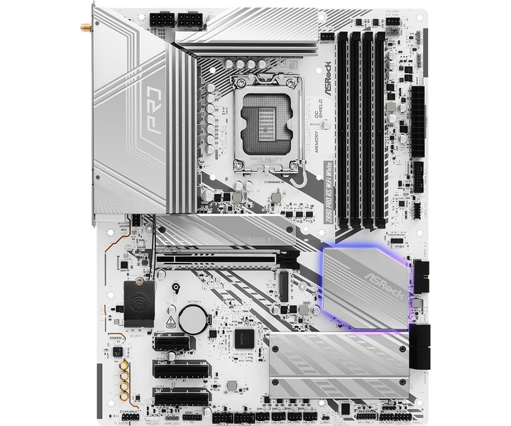 Zdjęcie produktu: Płyta główna ASRock Z890 PRO RS WIFI WHITE DDR5 LGA1851 Zdjęcie produktu: Płyta główna ASRock Z890 PRO RS WIFI WHITE DDR5 LGA1851