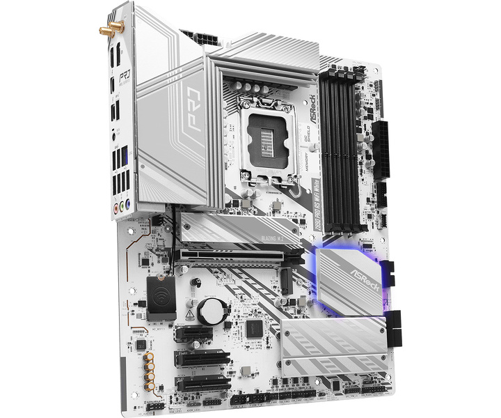 Zdjęcie produktu: Płyta główna ASRock Z890 PRO RS WIFI WHITE DDR5 LGA1851 Zdjęcie produktu: Płyta główna ASRock Z890 PRO RS WIFI WHITE DDR5 LGA1851