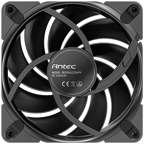 Zdjęcie produktu: Wentylator Antec Tranquil 120mm PWM Black (3szt)