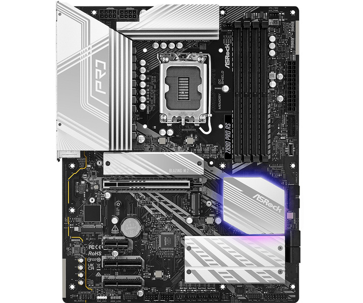 Zdjęcie produktu: Płyta główna ASRock Z890 PRO RS DDR5 LGA1851 Zdjęcie produktu: Płyta główna ASRock Z890 PRO RS DDR5 LGA1851