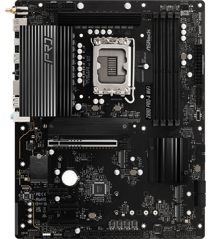 Płyta główna ASRock Z890 PRO-A WIFI DDR5 LGA1851 Płyta główna ASRock Z890 PRO-A WIFI DDR5 LGA1851