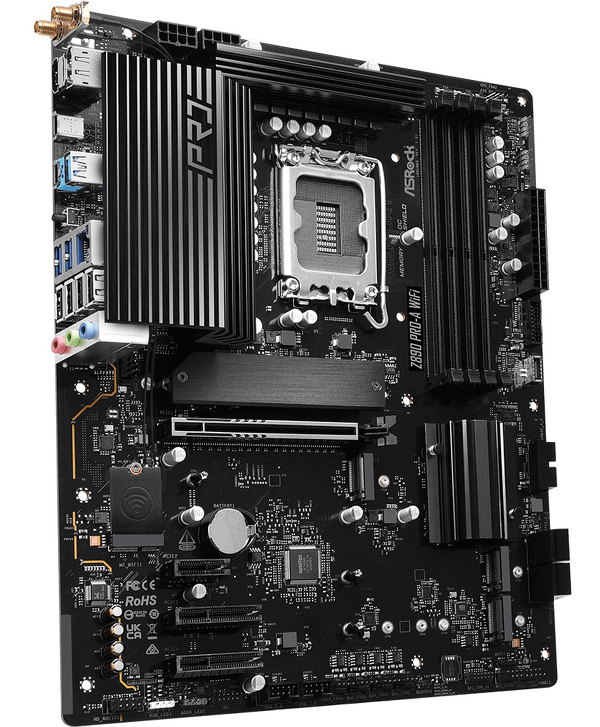 Zdjęcie produktu: Płyta główna ASRock Z890 PRO-A WIFI DDR5 LGA1851 Zdjęcie produktu: Płyta główna ASRock Z890 PRO-A WIFI DDR5 LGA1851