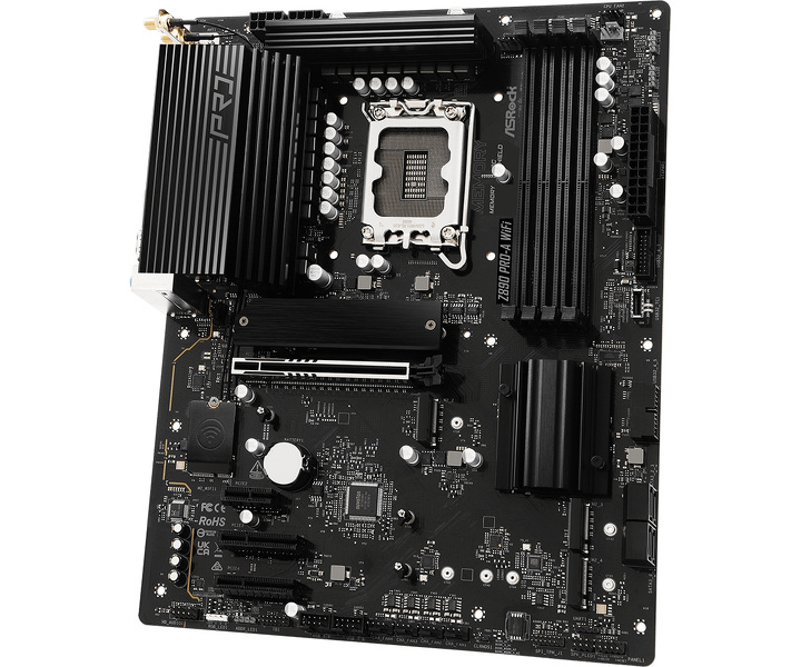 Zdjęcie produktu: Płyta główna ASRock Z890 PRO-A WIFI DDR5 LGA1851 Zdjęcie produktu: Płyta główna ASRock Z890 PRO-A WIFI DDR5 LGA1851