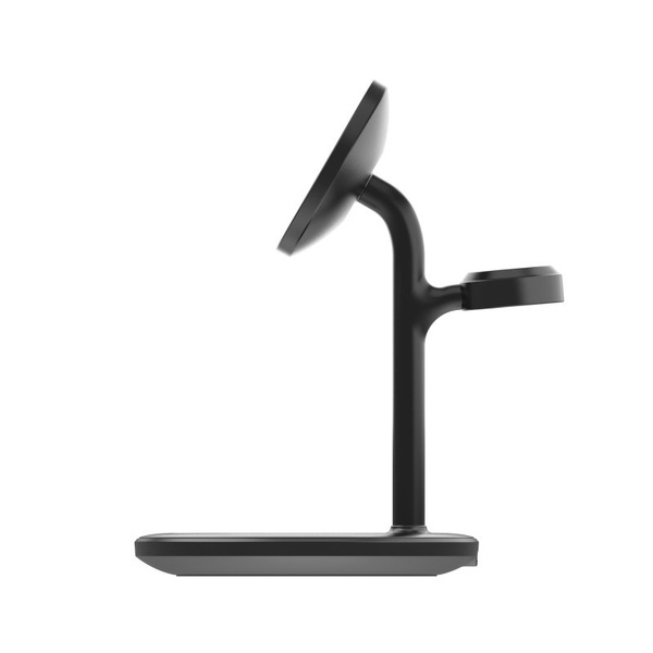 Zdjęcie produktu: Greencell MagScape Black Ładowarka Indukcyjna 3w1 MagSafe