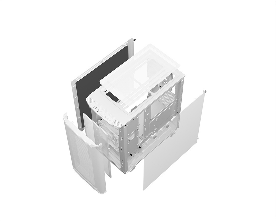 Obudowa do komputera be quiet! Pure Base 501 Airflow White BG075 Obudowa do komputera be quiet! Pure Base 501 Airflow White BG075