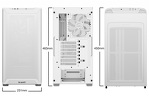 Miniatura zdjęcia: Obudowa do komputera be quiet! Pure Base 501 Airflow White Window BGW75