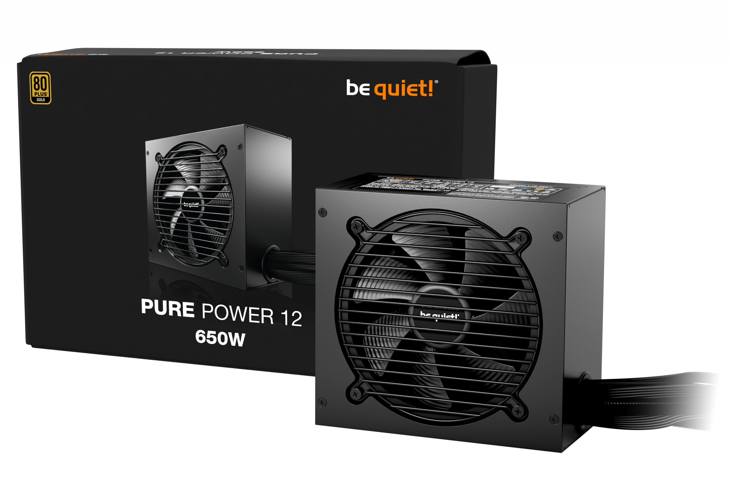 Zasilacz be quiet! Pure Power 12 Gold 650W (BP002EU)