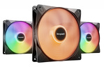 Zestaw wentylatorów be quiet! Light Wings LX 140mm PWM 3 szt (BL127)
