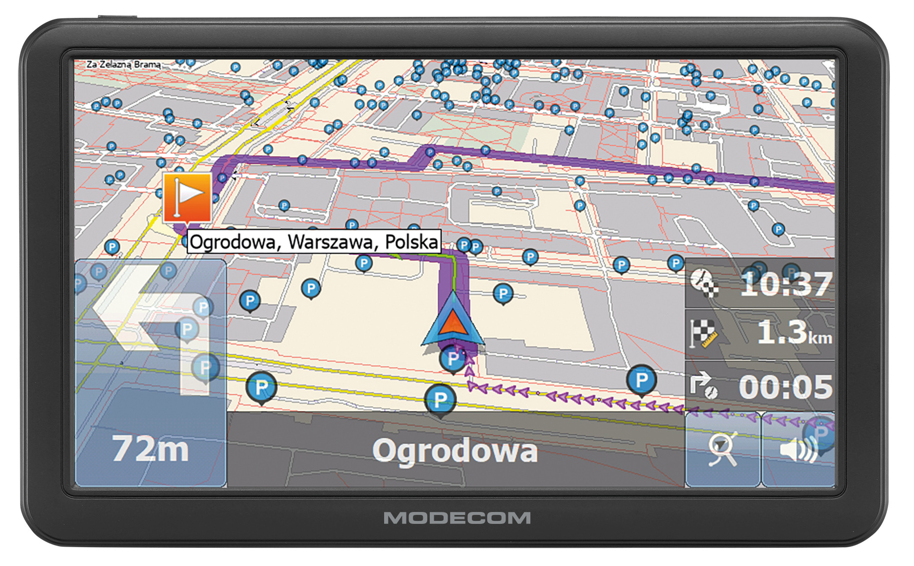Modecom Nawigacja FreeWAY CX 7.4 + MapFactor Europa Modecom Nawigacja FreeWAY CX 7.4 + MapFactor Europa