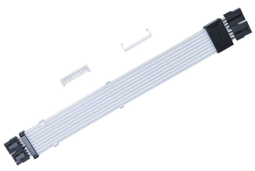 Zdjęcie produktu: Lian Li Strimer Wireless CPU 2x 8-Pin ARGB przedłużacz zasilania procesora (PW8-1W-CPU)