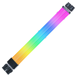 Miniatura produktu: Lian Li Strimer Wireless CPU 2x 8-Pin ARGB przedłużacz zasilania procesora (PW8-1W-CPU)