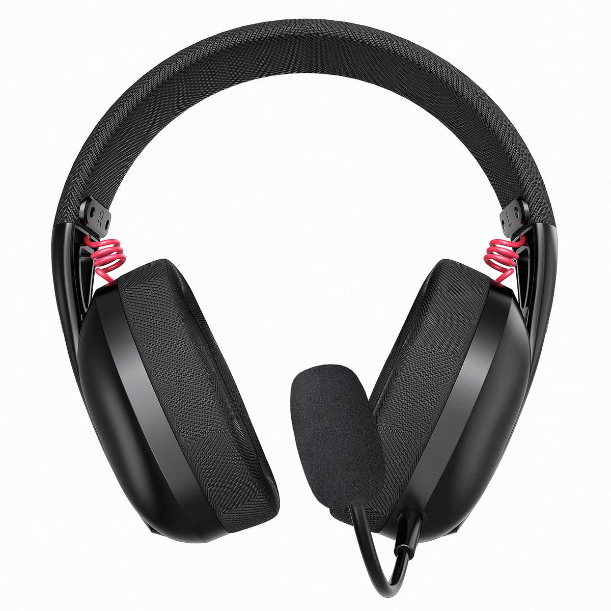 Słuchawki bezprzewodowe gamingowe Rampage CRACK H11 z mikrofonem 7.1 czarne