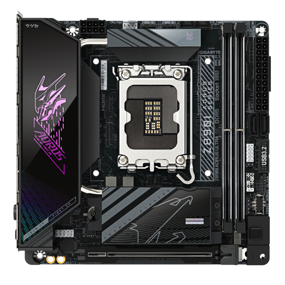 Płyta główna Gigabyte Z890I AORUS ULTRA DDR5 ITX LGA1851 Płyta główna Gigabyte Z890I AORUS ULTRA DDR5 ITX LGA1851