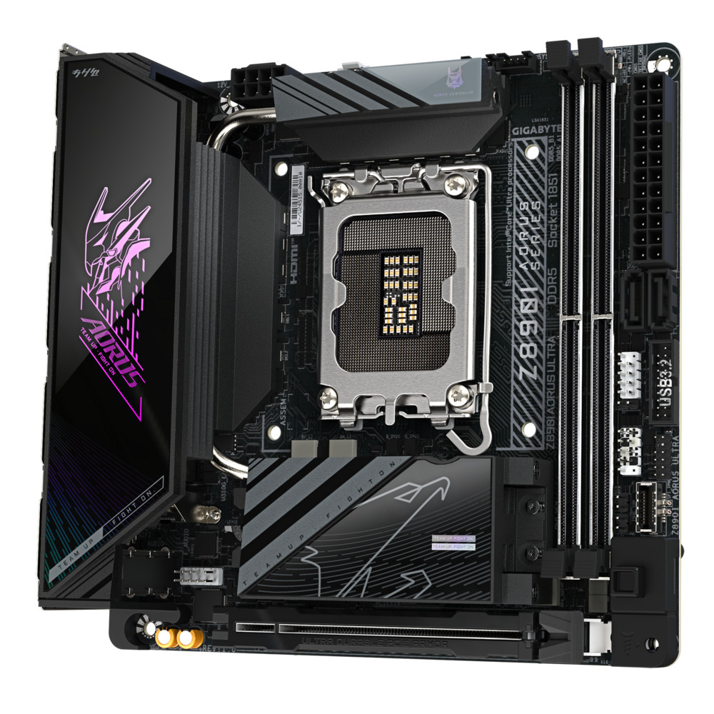 Płyta główna Gigabyte Z890I AORUS ULTRA DDR5 ITX LGA1851 Płyta główna Gigabyte Z890I AORUS ULTRA DDR5 ITX LGA1851