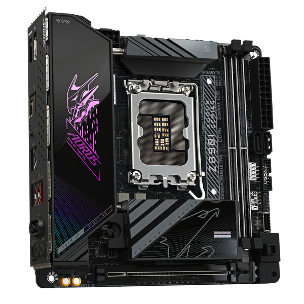 Zdjęcie produktu: Płyta główna Gigabyte Z890I AORUS ULTRA DDR5 ITX LGA1851 Zdjęcie produktu: Płyta główna Gigabyte Z890I AORUS ULTRA DDR5 ITX LGA1851