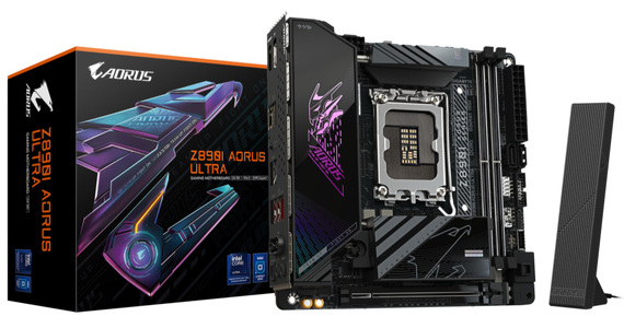 Miniatura produktu: Płyta główna Gigabyte Z890I AORUS ULTRA DDR5 ITX LGA1851