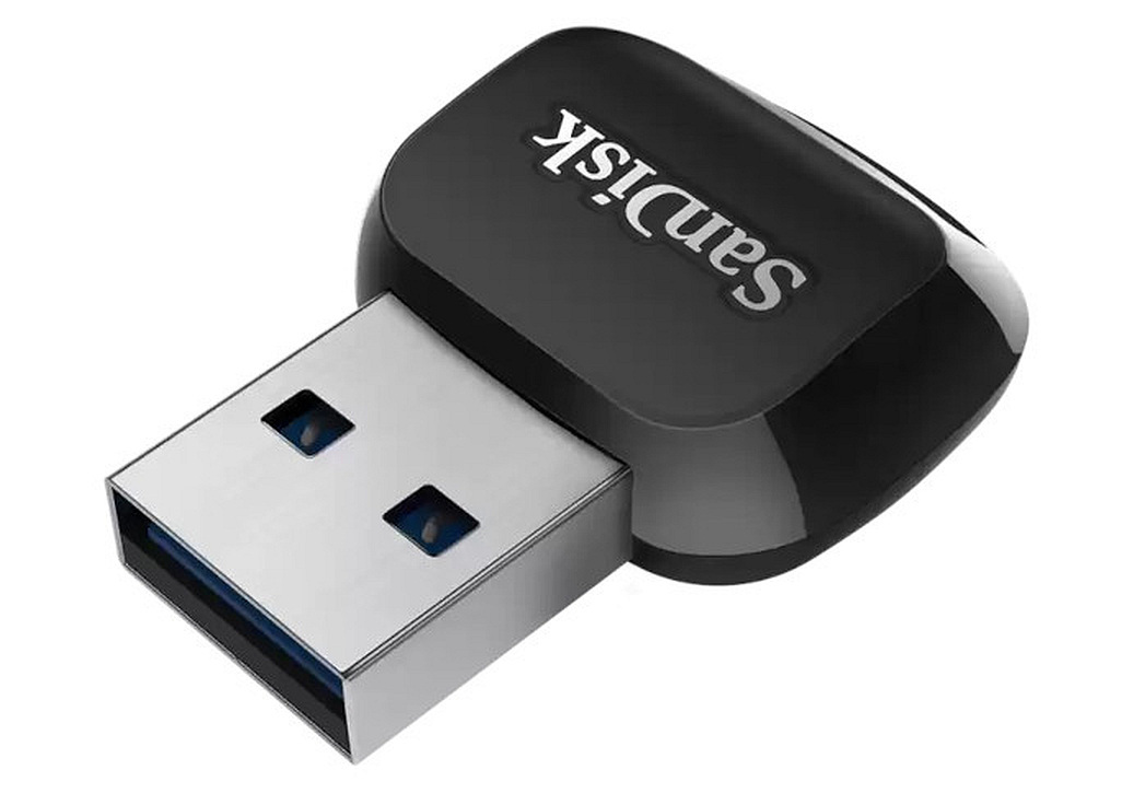Czytnik kart pamięci SanDisk QuickFlow' microSD' UHS-I USB 3.2 (250/150 MB/s)