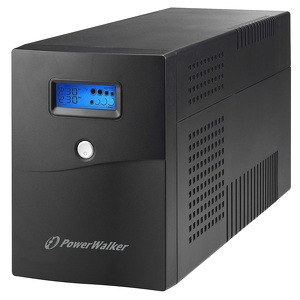 Miniatura produktu: Zasilacz UPS PowerWalker Line-Interactive VI 3000 SCL LINE-INTERACTIVE 3000VA 4X SCHUKO USB-B LCD