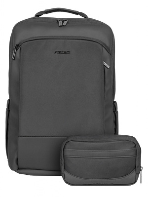 Miniatura produktu: Plecak na laptopa 15,6" Natec Kudu Plus z organizerem 16L - czarny (NTO-2237)