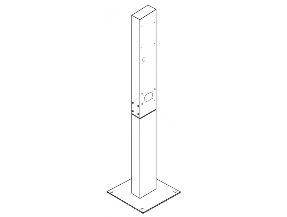 Słupek montażowy GC EV Stand do stacji ładowania samochodów elektrycznych Wallbox