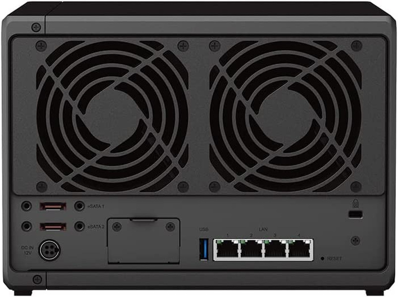 Zdjęcie produktu: Serwer plików Synology DS1522+ 5-bay, AMD Ryzen R1600 2-core 2.6/3,1 GHz, 16 GB DDR4 ECC(ZAM), 3 x Dysk Synology HAT3310-8T 8TB Bundle Zdjęcie produktu: Serwer plików Synology DS1522+ 5-bay, AMD Ryzen R1600 2-core 2.6/3,1 GHz, 16 GB DDR4 ECC(ZAM), 3 x Dysk Synology HAT3310-8T 8TB Bundle