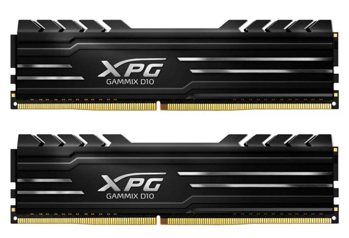 Pamięć Adata XPG GAMMIX D10 DDR4 32GB (2x16GB) 3600MHz CL18 AX4U360016G18I-DB10 Pamięć Adata XPG GAMMIX D10 DDR4 32GB (2x16GB) 3600MHz CL18 AX4U360016G18I-DB10