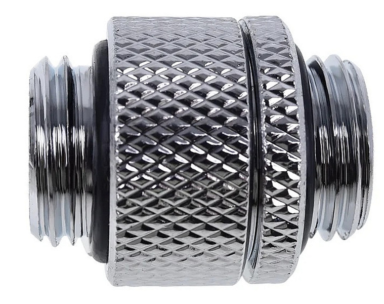 Zdjęcie produktu: Alphacool Eiszapfen double nipple rotatable G1/4 AG to G1/4 AG - Chrome