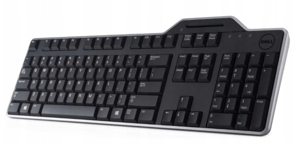 Klawiatura Dell KB813 Smartcard Black USB