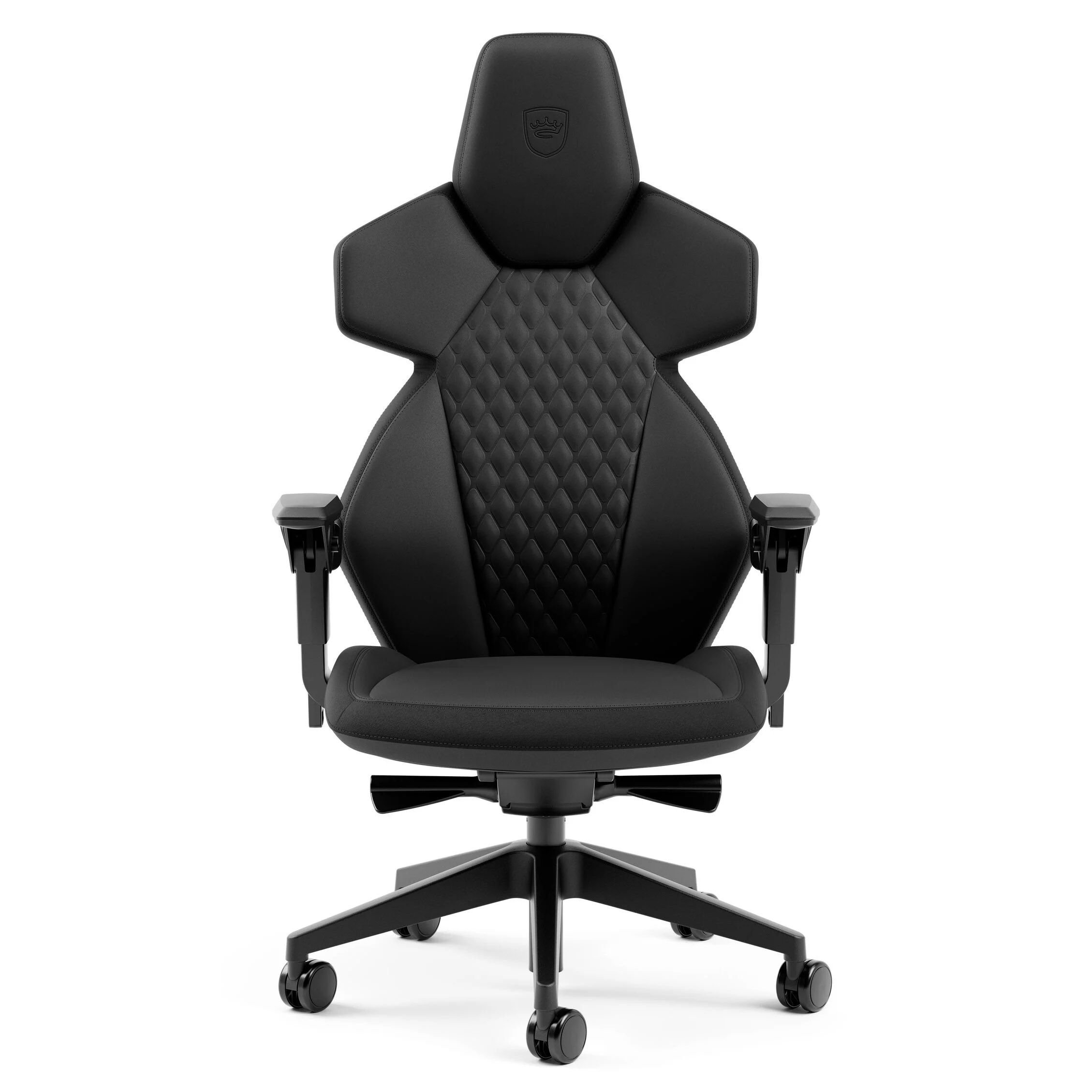 Fotel noblechairs DAWN, skóra, czarny, czarne obszycie Fotel noblechairs DAWN, skóra, czarny, czarne obszycie