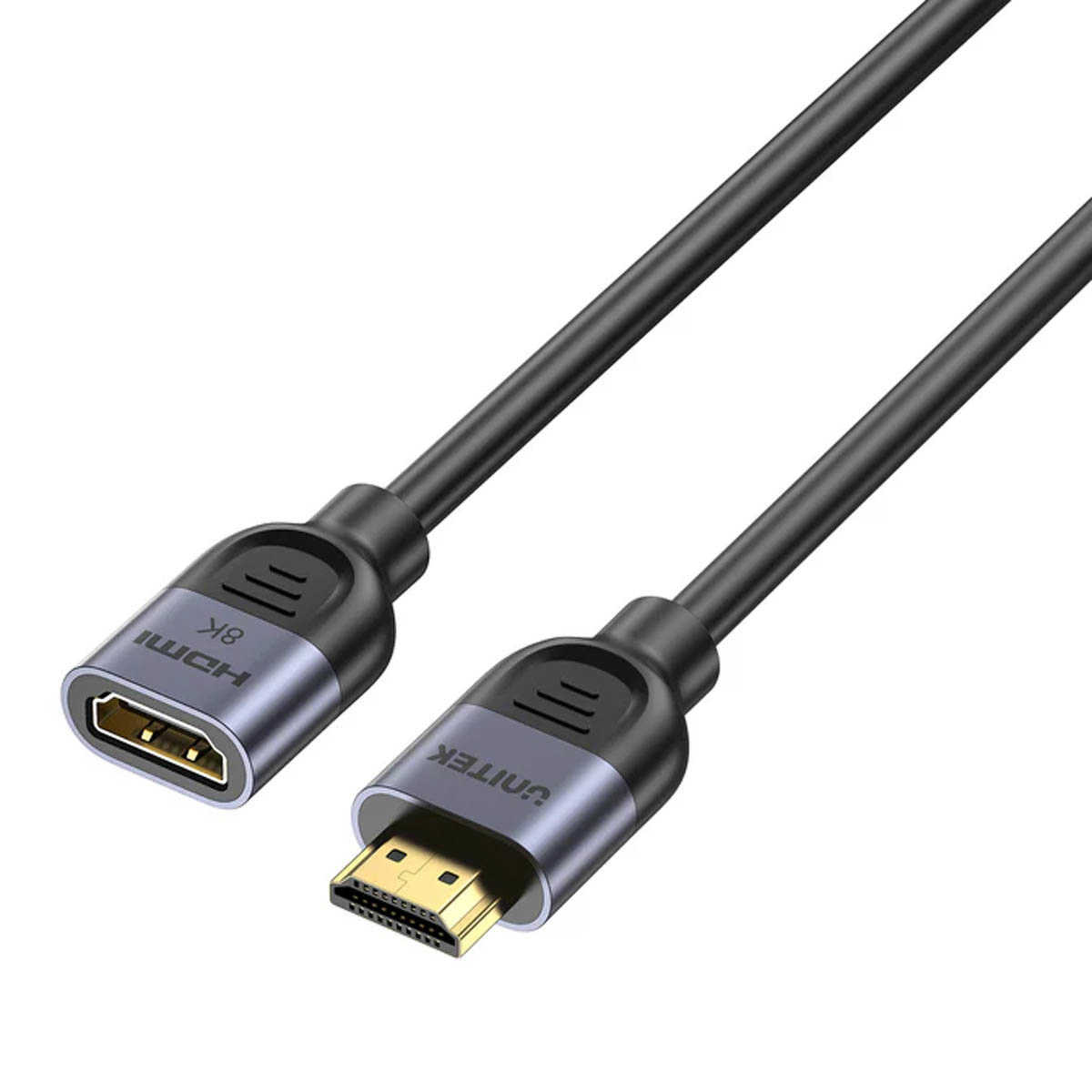 Kabel przedłużacz HDMI (M) - HDMI (F) 2.1 Unitek 8K - 2m