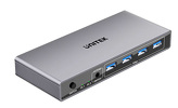 Przełącznik KVM 8K@60Hz USB 3.0 5Gbps DP Unitek
