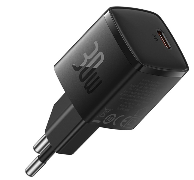 Zdjęcie produktu: Ładowarka sieciowa Baseus Cube Pro 30W USB-C - czarna