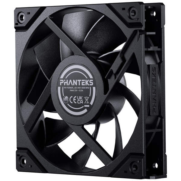 Zdjęcie produktu: Zestaw wentylatorów Phanteks M25 Gen2 PWM Regular Airflow 120mm, czarny (3 szt)