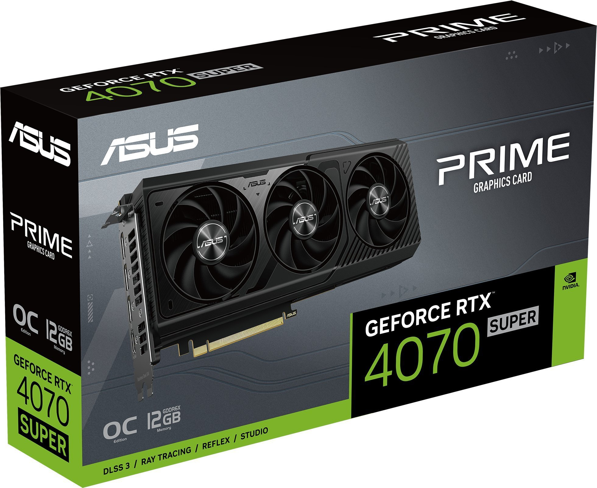 Asus GeForce RTX 4070 SUPER PRIME OC 12GB GDDR6X DLSS 3 Asus GeForce RTX 4070 SUPER PRIME OC 12GB GDDR6X DLSS 3