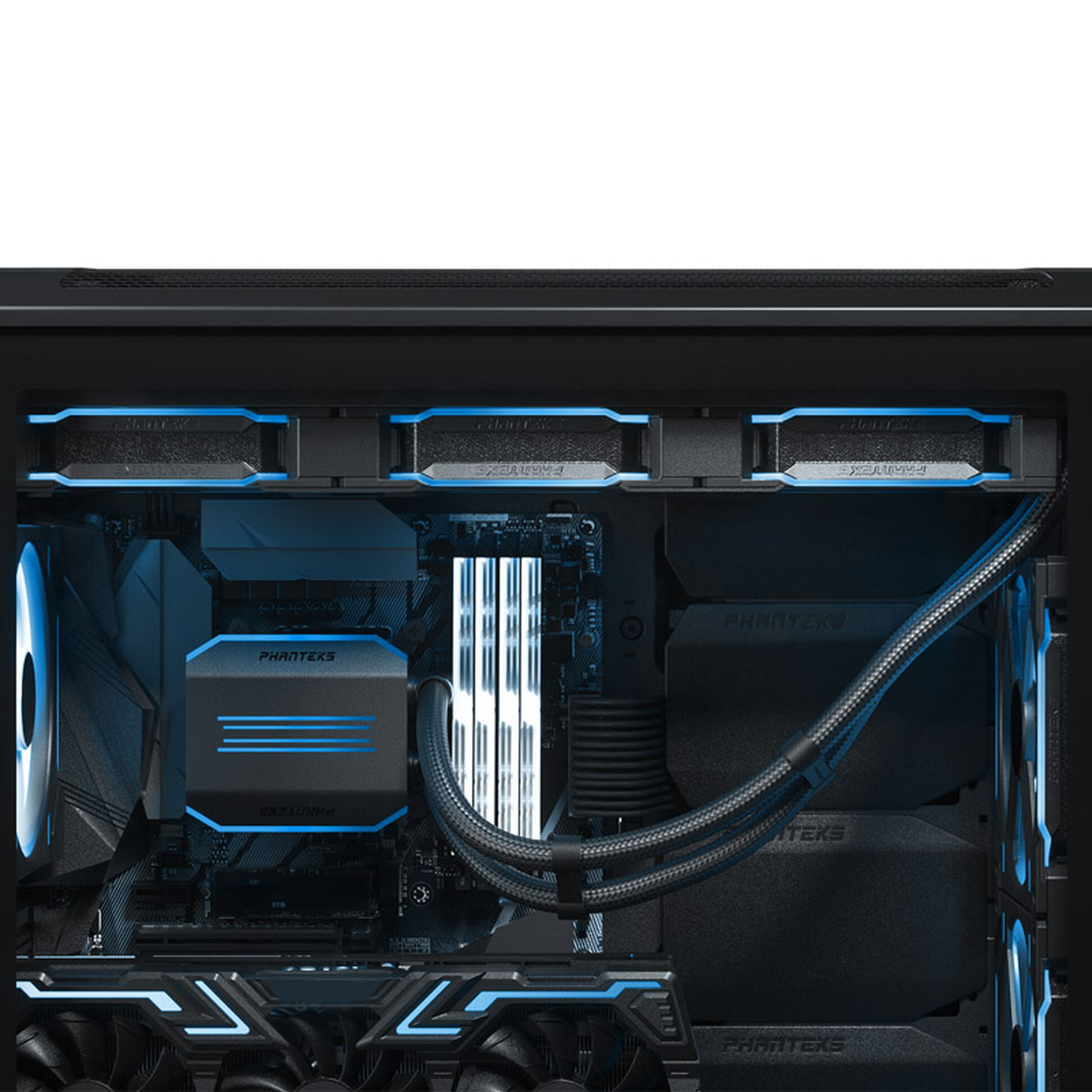 Phanteks Glacier One 420 D30 ARGB czarne, chłodzenie wodne 420mm egzemplarz ze zwrotu