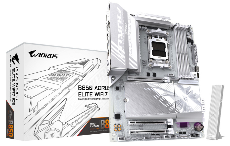 Zdjęcie produktu: Gigabyte B850 AORUS ELITE WIFI7 ICE AM5